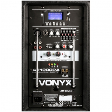 Kolonėlė su baterija -  VONYX AP1200PA 170.335 5