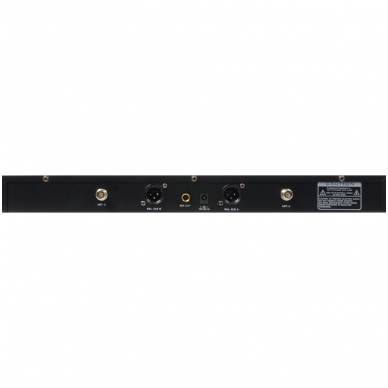 Power Dynamics PD722H 2-Channel UHF Wireless Microphone System with 2 Microphones 179.140 2