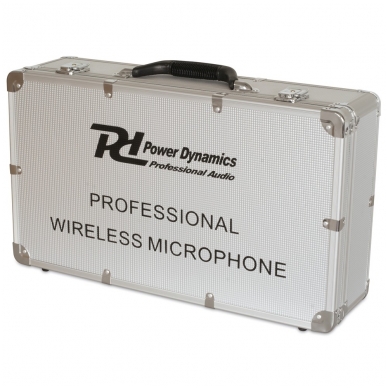 Power Dynamics PD722H 2-Channel UHF Wireless Microphone System with 2 Microphones 179.140 4