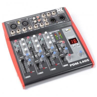 Power Dynamics PDM-L405 Music Mixer 4-Channel MP3/ECHO 171.166 1
