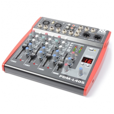 Power Dynamics PDM-L405 Music Mixer 4-Channel MP3/ECHO 171.166 2