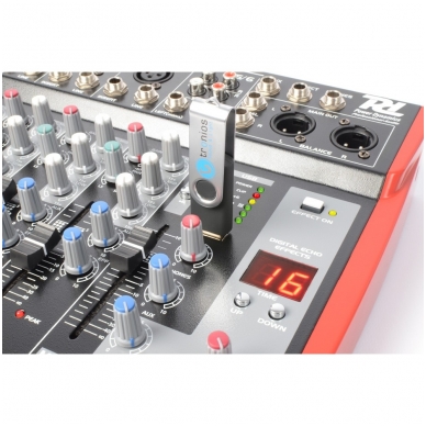 Power Dynamics PDM-L605 Music Mixer 6-Channel MP3/ECHO 171.168 3 Power Dynamics PDM-L605 Music Mixer 6-Channel MP3/ECHO 171.168 3
