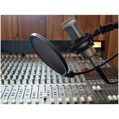 Power Dynamics PDS-M16 6" Microphone Pop Filter 188.006 2 Power Dynamics PDS-M16 6" Microphone Pop Filter 188.006 2