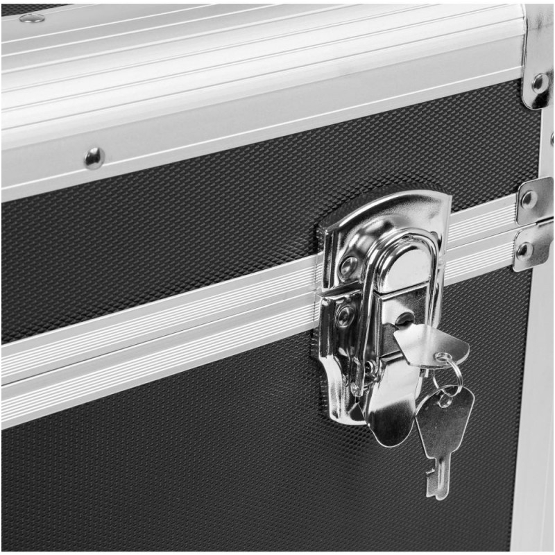 Power Dynamics RC100 12" Vinyl Record Case Black 171.823 6 Power Dynamics RC100 12" Vinyl Record Case Black 171.823 6
