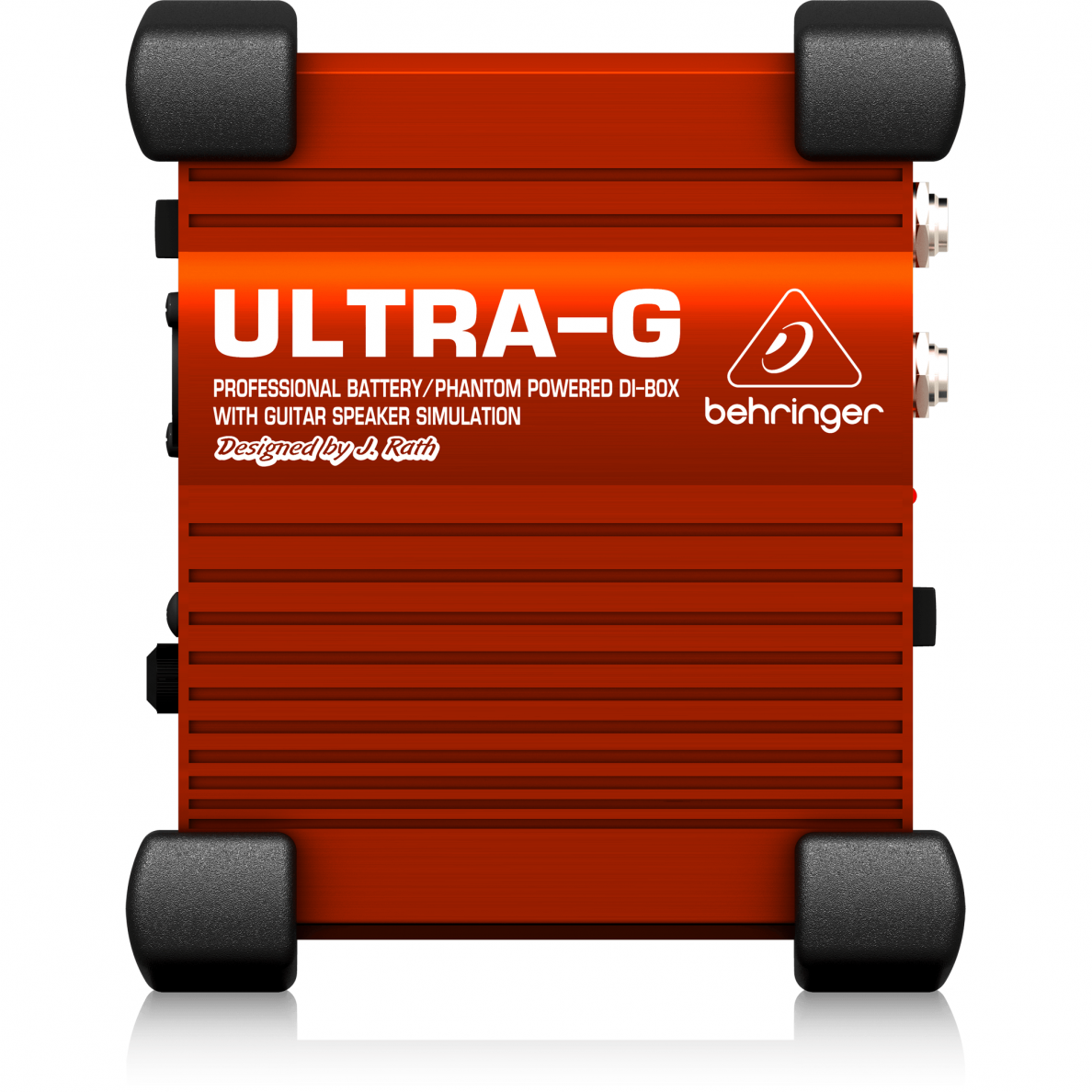 BEHRINGER GI-100 DI-BOX ULTRA-G PROFESSIONAL BATTERY/PHANTOM POWERED DI-BOX WITH GUITAR SPEAKER EMULATION