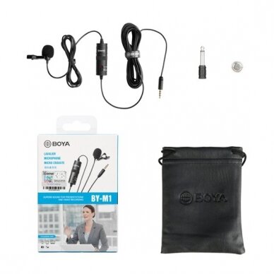 Omni Directional Lavalier Microphone - Boya - BY-M1 4
