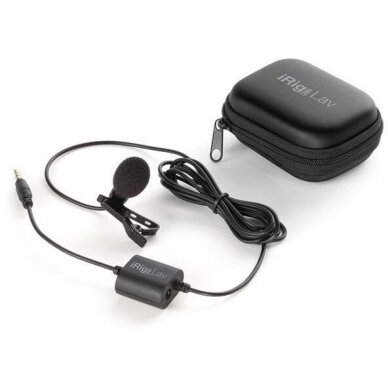 Prisegamas mikrofonas - IK multimedia - iRig Mic Lav 4 Prisegamas mikrofonas - IK multimedia - iRig Mic Lav 4