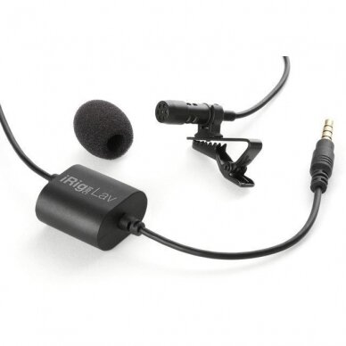 Prisegamas mikrofonas - IK multimedia - iRig Mic Lav 5 Prisegamas mikrofonas - IK multimedia - iRig Mic Lav 5