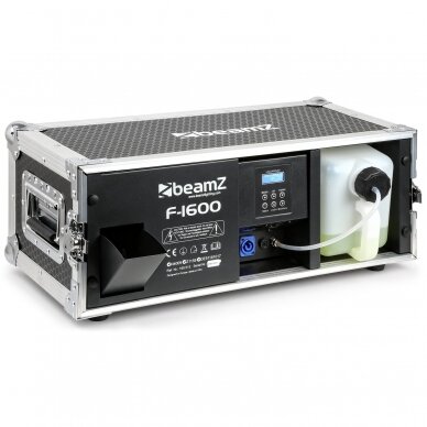 BEAMZ F1600 PRO FAZE MACHINE IN FLIGHTCASE 160.513 BEAMZ F1600 PRO FAZE MACHINE IN FLIGHTCASE 160.513