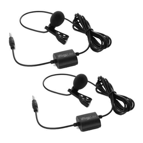 Prisegamas mikrfonas - IK Multimedia - iRig Mic Lav 2 Pack Prisegamas mikrfonas - IK Multimedia - iRig Mic Lav 2 Pack