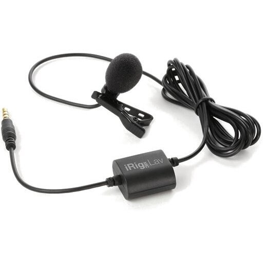Prisegamas mikrofonas - IK multimedia - iRig Mic Lav 1 Prisegamas mikrofonas - IK multimedia - iRig Mic Lav 1