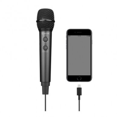 Digital Handheld Microphone - BOYA - BY-HM2 1