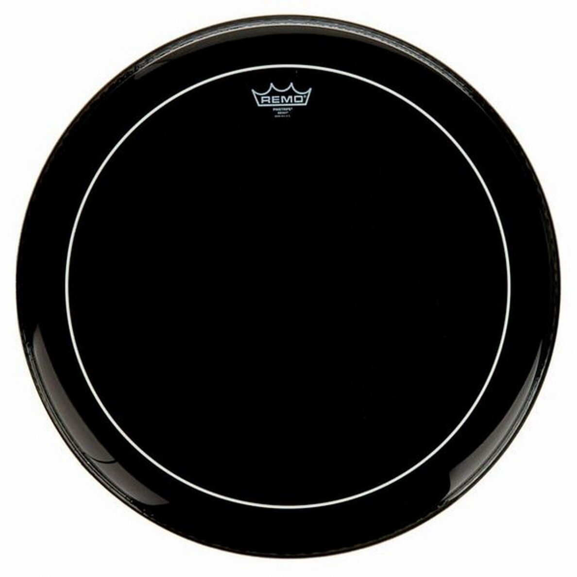 REMO PINSTRIPE 22" EBONY plėvė bosiniam būgnui REMO PINSTRIPE 22" EBONY plėvė bosiniam būgnui