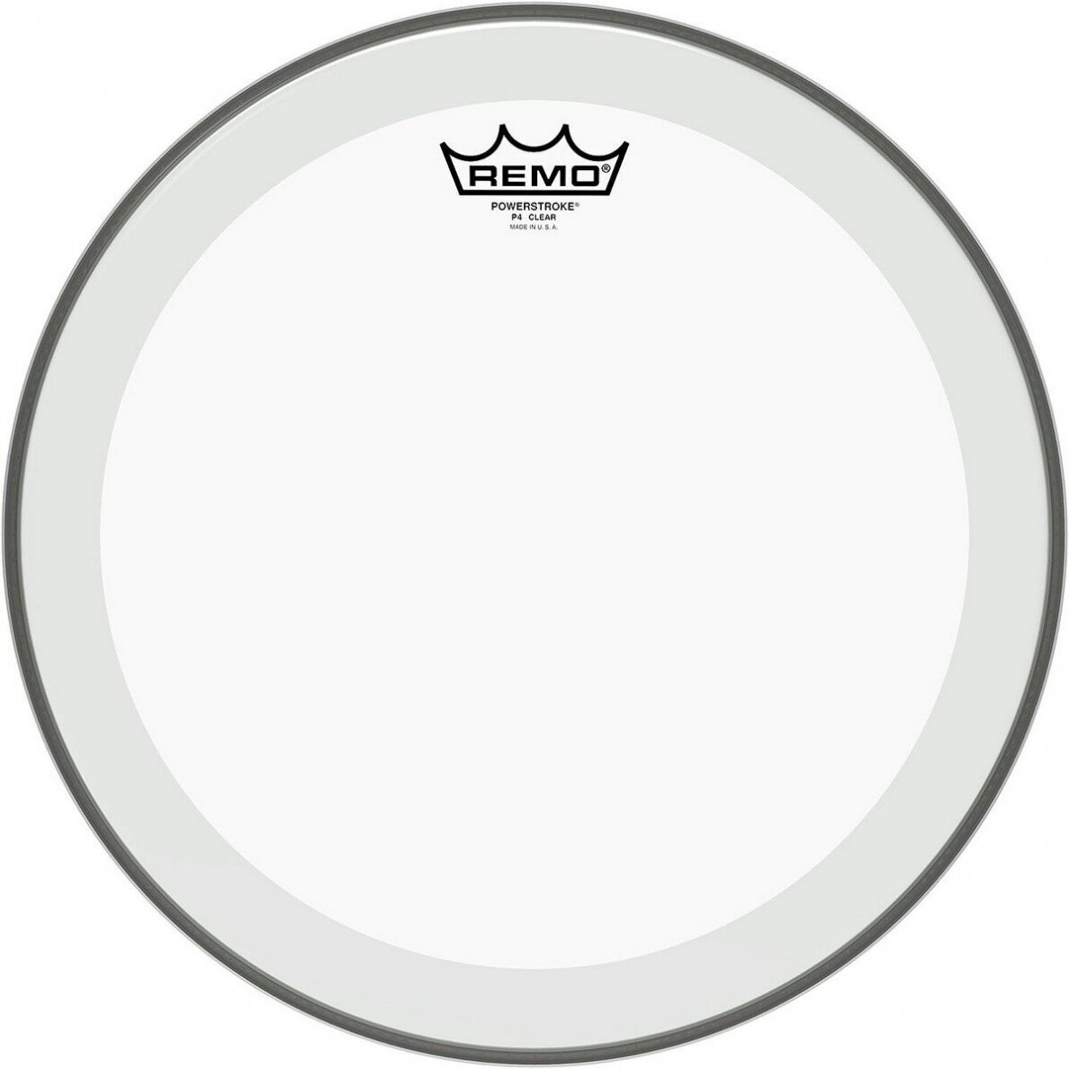 REMO POWERSTROKE 4 13" CLEAR plėvė būgnui REMO POWERSTROKE 4 13" CLEAR plėvė būgnui