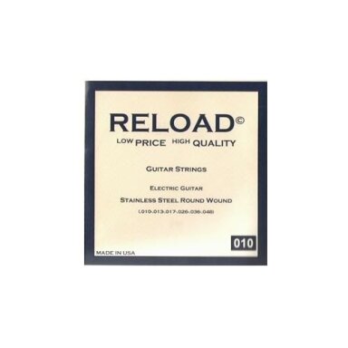 Reload 010 Stainless Steel Round Wound .010 - .048