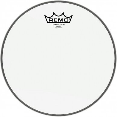 REMO AMBASSADOR 10" CLEAR plėvė būgnui REMO AMBASSADOR 10" CLEAR plėvė būgnui