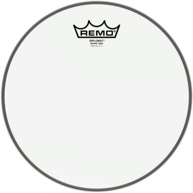 REMO DIPLOMAT 12" HAZY drum head