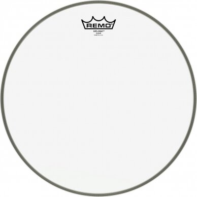 REMO DIPLOMAT 14" CLEAR drum head