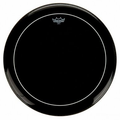REMO PINSTRIPE 22" EBONY plėvė bosiniam būgnui REMO PINSTRIPE 22" EBONY plėvė bosiniam būgnui