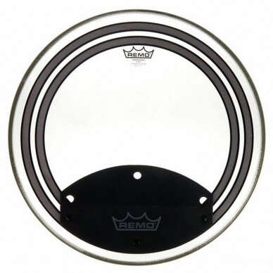 REMO POWERSONIC 20" CLEAR plėvė bosiniam būgnui REMO POWERSONIC 20" CLEAR plėvė bosiniam būgnui