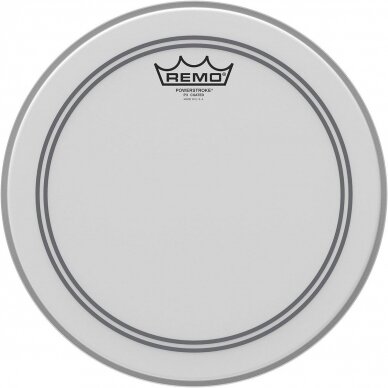 REMO POWERSTROKE 3 12" COATED drum head