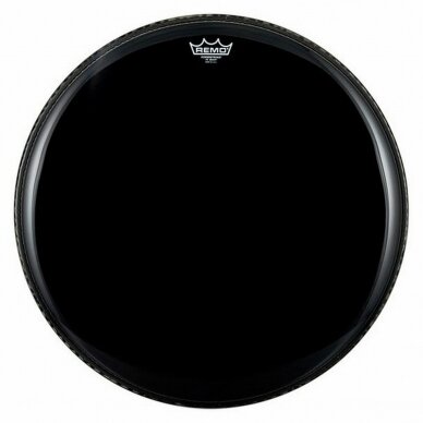 REMO POWERSTROKE 3 20" EBONY plėvė bosiniam būgnui REMO POWERSTROKE 3 20" EBONY plėvė bosiniam būgnui