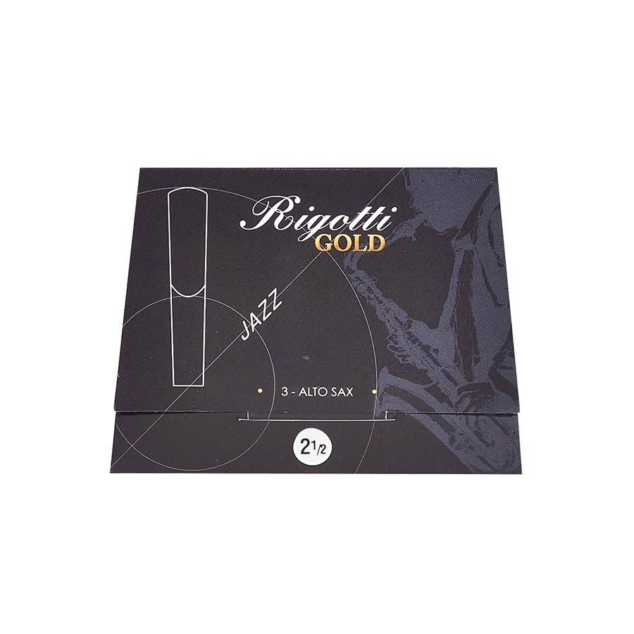 Rigotti Gold RGA-25/3 Alto Saxophone Reeds 2.5 (3 Pcs)