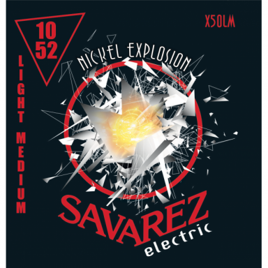 Savarez X-50LM Nickel Explosion String Set Electric .010-.052