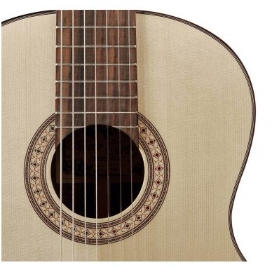 7-String Classical Guitar Salvador Cortez CS-60-7 Solid Top Concert Series 2