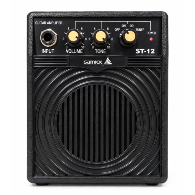 SAMICK ST-12 mini gitaros stiprintuvas su derintuvu SAMICK ST-12 mini gitaros stiprintuvas su derintuvu