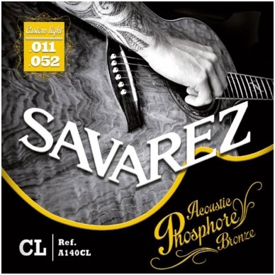 Savarez A-140CL Acoustic Phosphore Bronze string set Savarez A-140CL Acoustic Phosphore Bronze string set