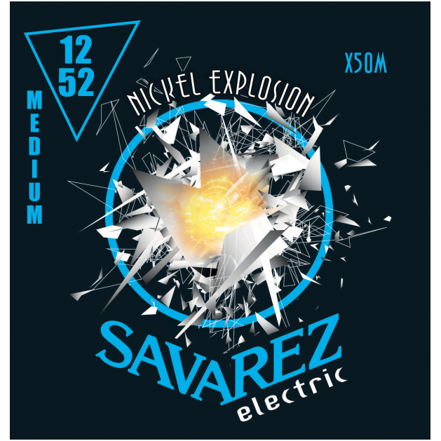 Savarez X-50M Nickel Explosion String Set Electric .012-.052 Savarez X-50M Nickel Explosion String Set Electric .012-.052