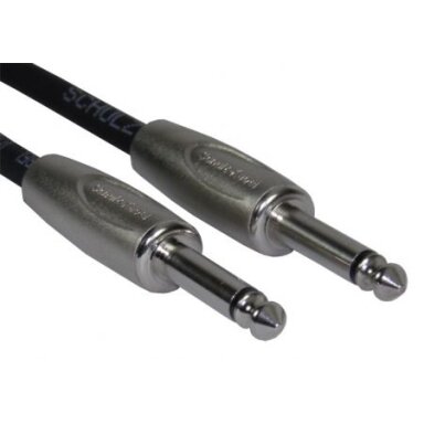Schulz Kabel ZIG-1 6.3mm TS - 6.3mm TS 1m Instrument Cable