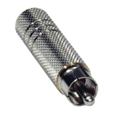 Schulz S-141 6.3mm TS Female - RCA Male Adapter