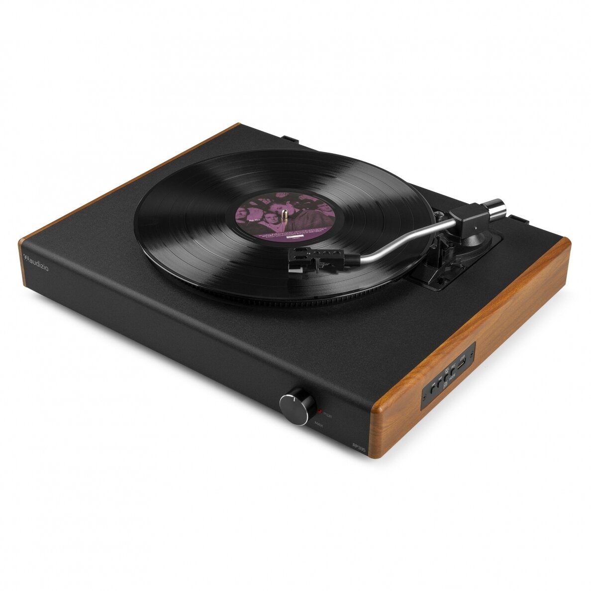 AUDIZIO RP-335 102.175 VINTAGE RECORD PLAYER WITH WOODEN SPEAKERS 4 AUDIZIO RP-335 102.175 VINTAGE RECORD PLAYER WITH WOODEN SPEAKERS 4