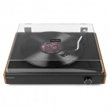 AUDIZIO RP-335 102.175 VINTAGE RECORD PLAYER WITH WOODEN SPEAKERS 3 AUDIZIO RP-335 102.175 VINTAGE RECORD PLAYER WITH WOODEN SPEAKERS 3