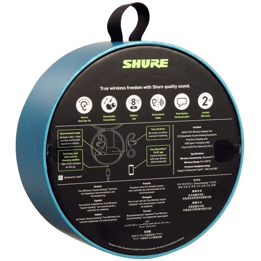 SHURE SE215-CL-TW1-EFS TRUE WIRELESS IN-EAR HEADPHONES 4 SHURE SE215-CL-TW1-EFS TRUE WIRELESS IN-EAR HEADPHONES 4