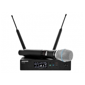 Shure QLXD-24/B87A Handheld Wireless Microphone System