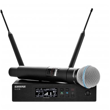 Shure QLXD-24/B58 Handheld Wireless Microphone System