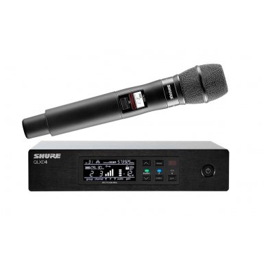Shure QLXD-24E/KSM9-K51 Handheld Wireless Microphone System 1 Shure QLXD-24E/KSM9-K51 Handheld Wireless Microphone System 1