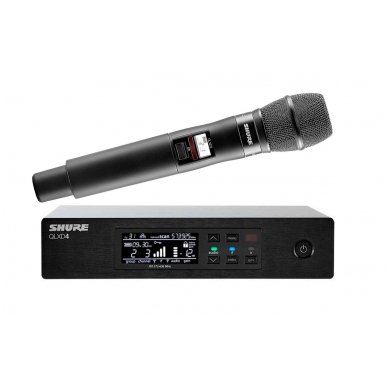 Shure QLXD-24E/KSM9-K51 Handheld Wireless Microphone System 1