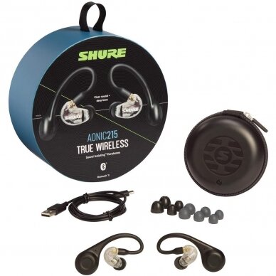 SHURE SE215-CL-TW1-EFS TRUE WIRELESS IN-EAR HEADPHONES 3 SHURE SE215-CL-TW1-EFS TRUE WIRELESS IN-EAR HEADPHONES 3