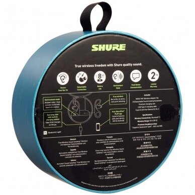 SHURE SE215-CL-TW1-EFS TRUE WIRELESS IN-EAR HEADPHONES 4