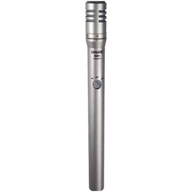 Shure SM-81 LC Instrument Microphone Shure SM-81 LC Instrument Microphone