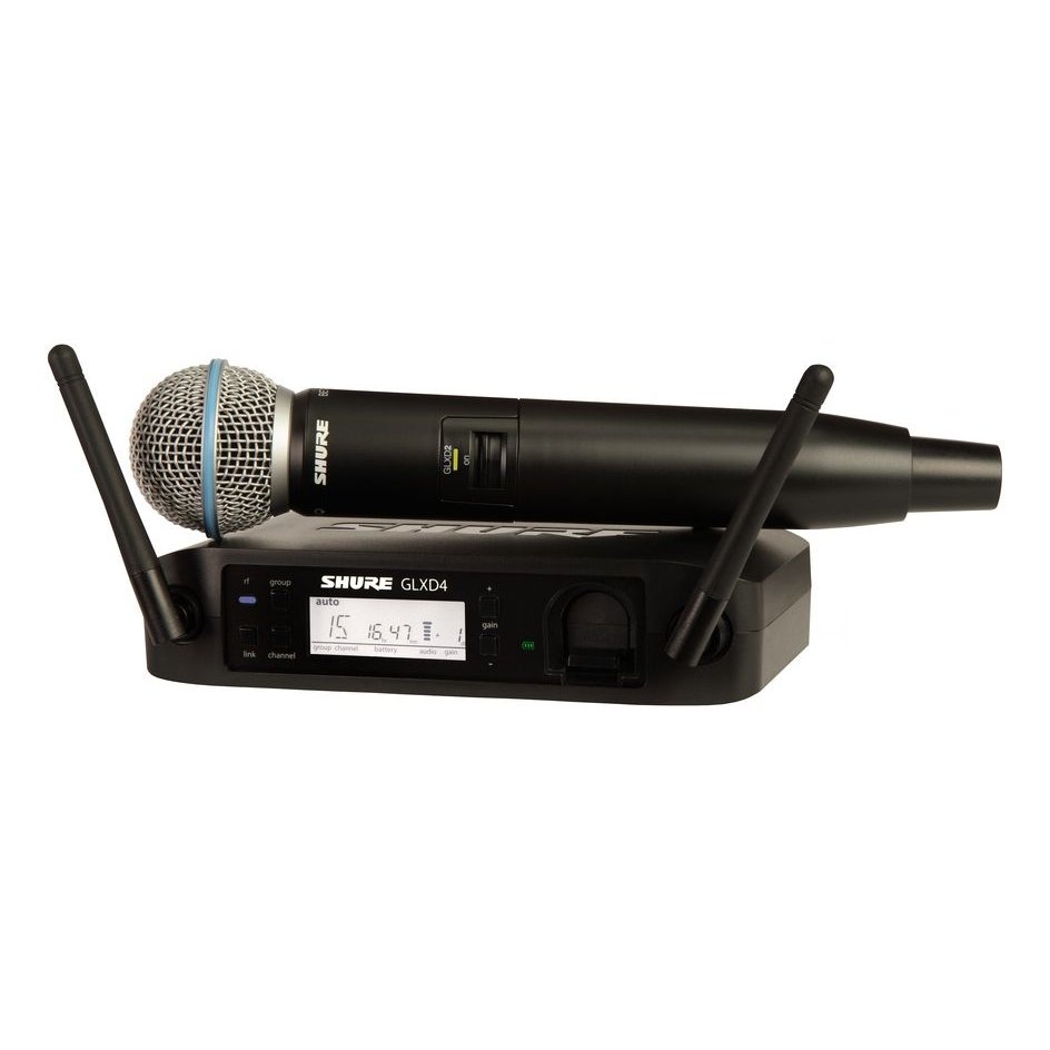 Shure GLXD-24/B58 Handheld Wireless System