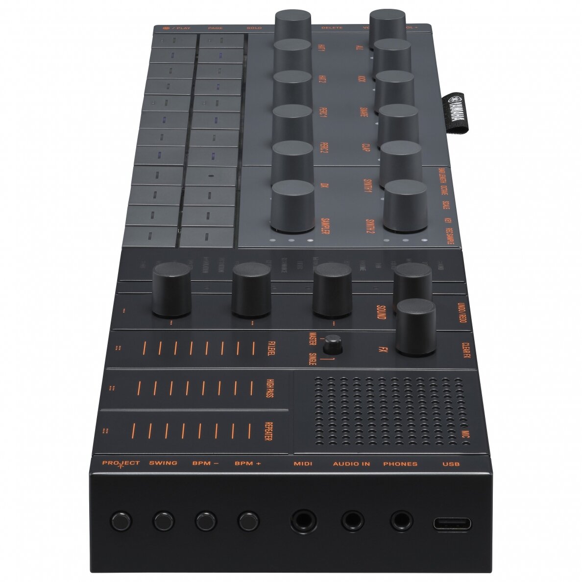 YAMAHA SEQTRAK-B (BLACK) SYNTHESIZER 6
