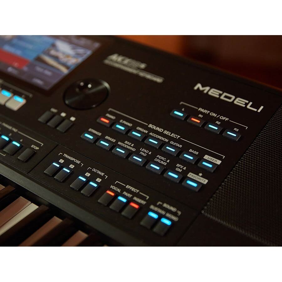 SINTEZATORIUS MEDELI AKX10s Arranger Pro Series digital workstation 11