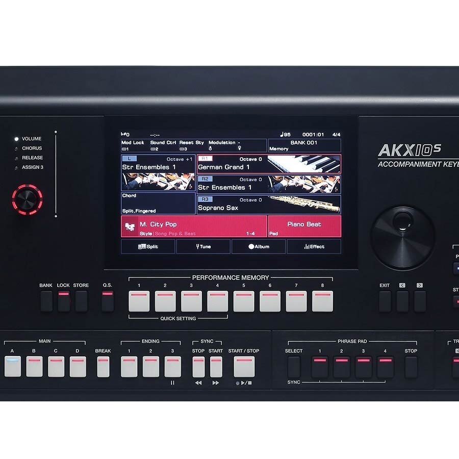 SINTEZATORIUS MEDELI AKX10s Arranger Pro Series digital workstation 7