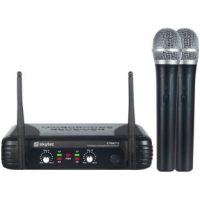 SkyTec STWM722 2-Channel UHF Wireless Microphone System 179.170