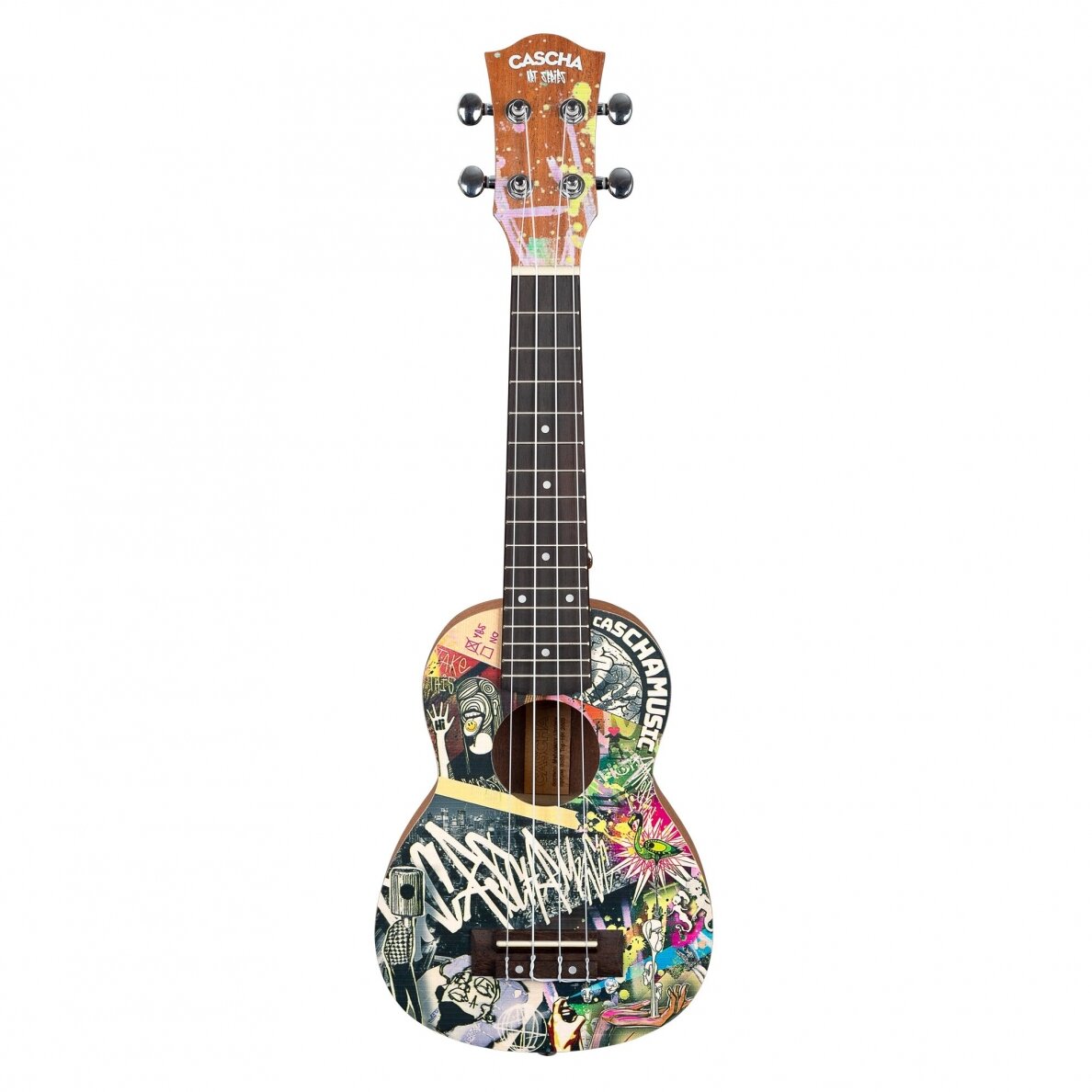 CASCHA HH-2600 ART SERIES URBAN SOPRANO UKULELE 1 CASCHA HH-2600 ART SERIES URBAN SOPRANO UKULELE 1